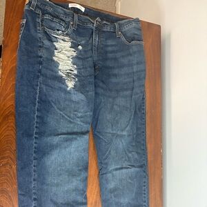 Levi's Men's Straight Jeans - Dark Blue